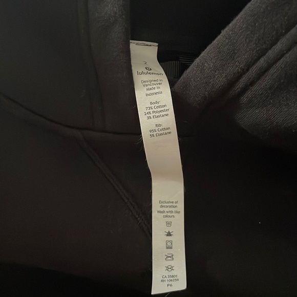 Lululemon black hoodie - Picture 2 of 2